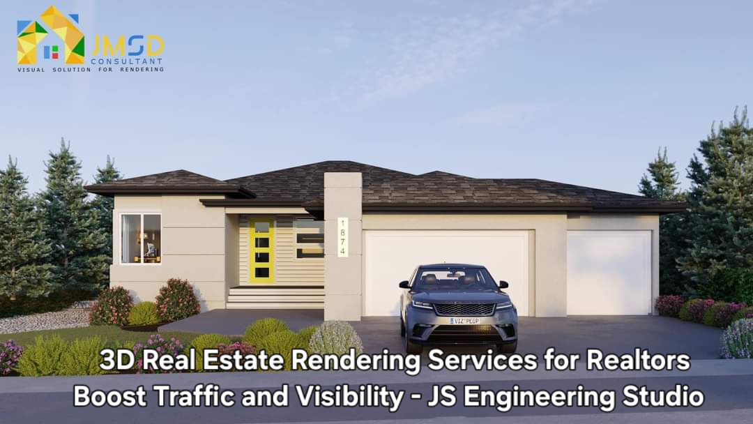 3D Real Estate Rendering Services for Realtors
