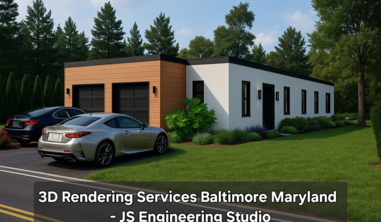 3D Rendering Services Baltimore Maryland - JS Engineering Studio