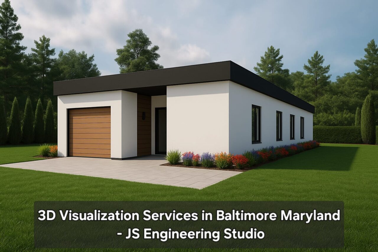3D Home Design Rendering in Baltimore Maryland