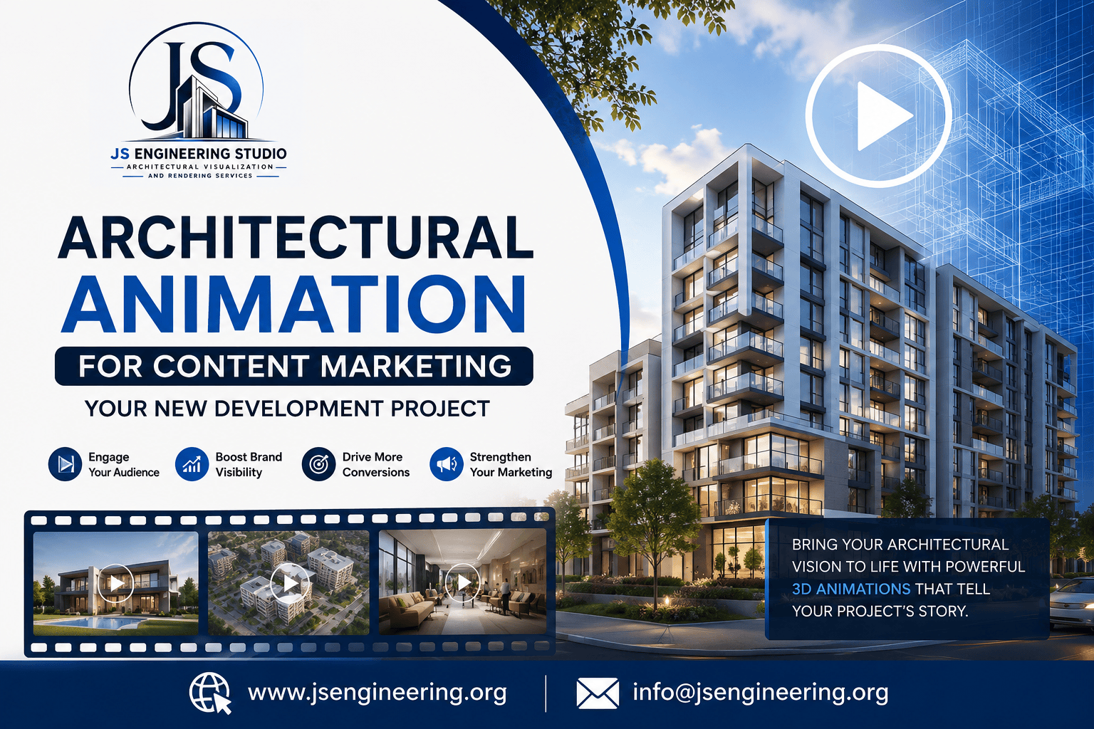 Architectural Animation for Content Marketing