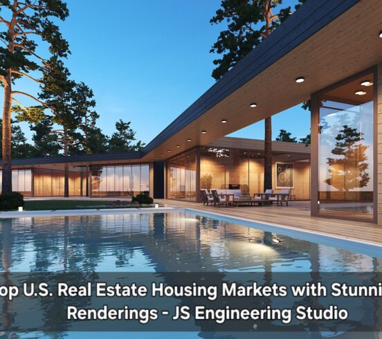 U.S. Real Estate Housing Markets with 3D Renderings