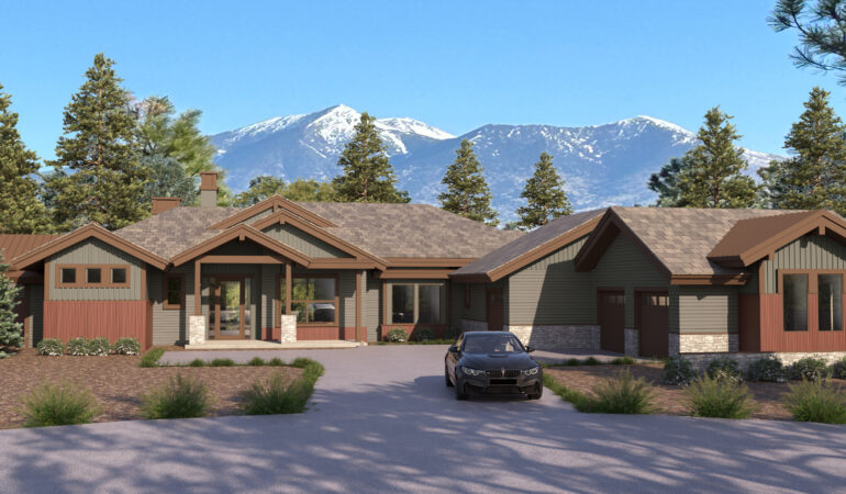 3D Rendering of a House in Phoenix Arizona