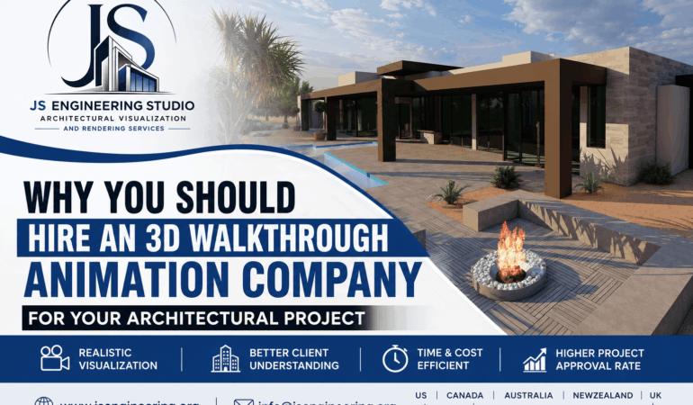 Hire a 3D Walkthrough Animation Company