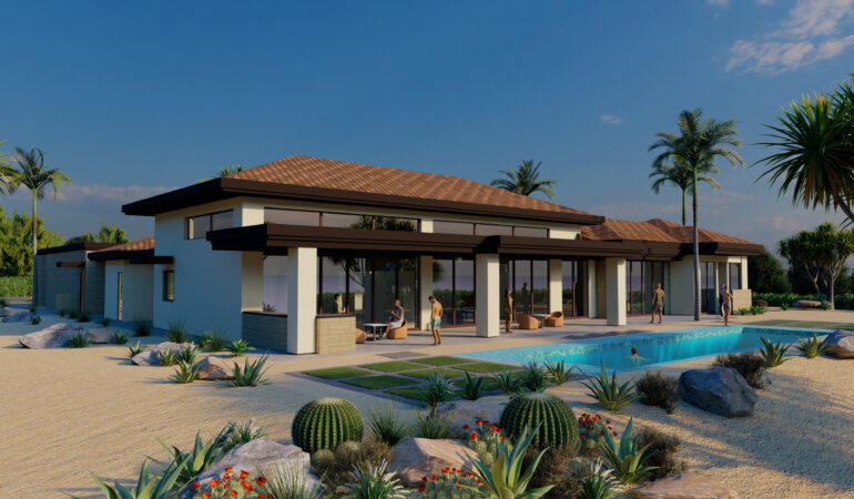 3D Rendering of a House Henderson Nevada