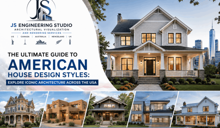American Design House Rendering Styles