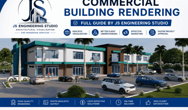 Commercial Building Rendering Services