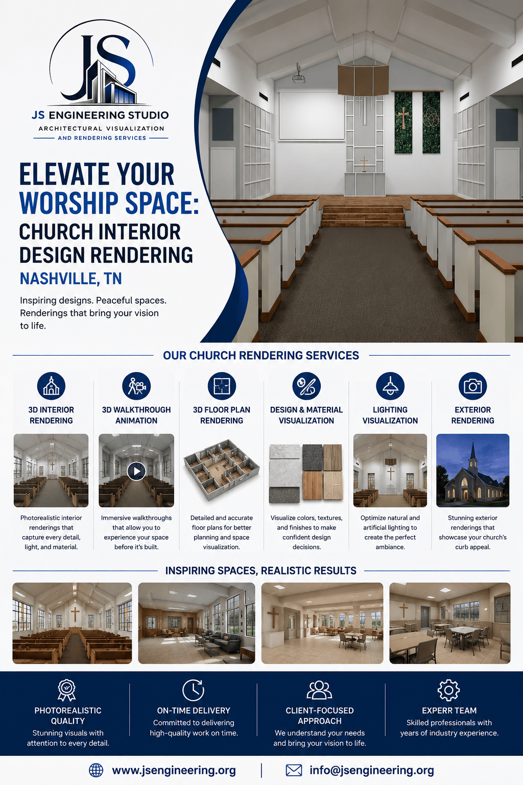 Church Interior Design Nashville TN