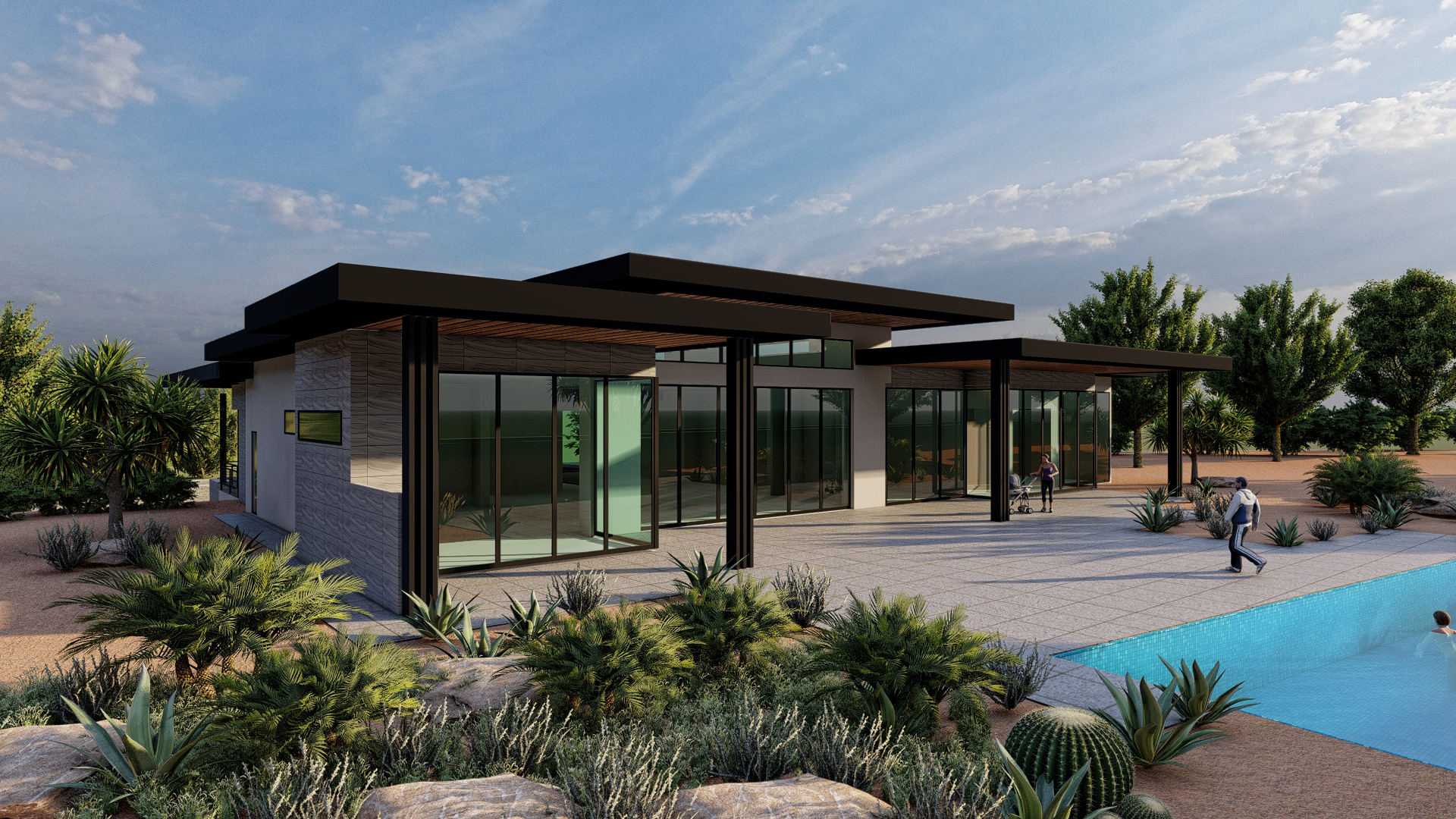 3D Rendering of a House in Huntsville Alabama