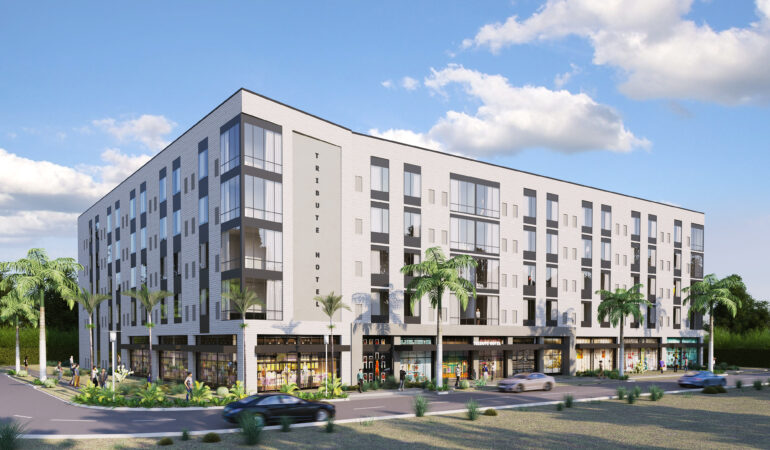 3D Exterior Rendering for Hotel Project in Phoenix AZ