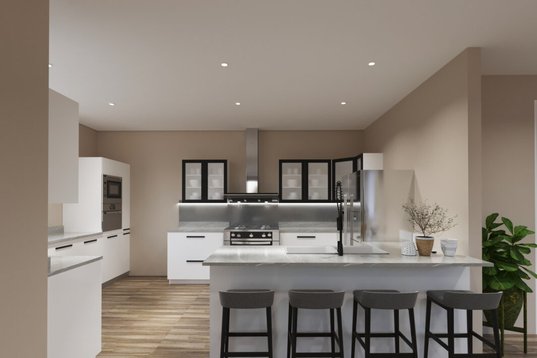 3D Rendering Interior Design in Allentown PA - Kitchen