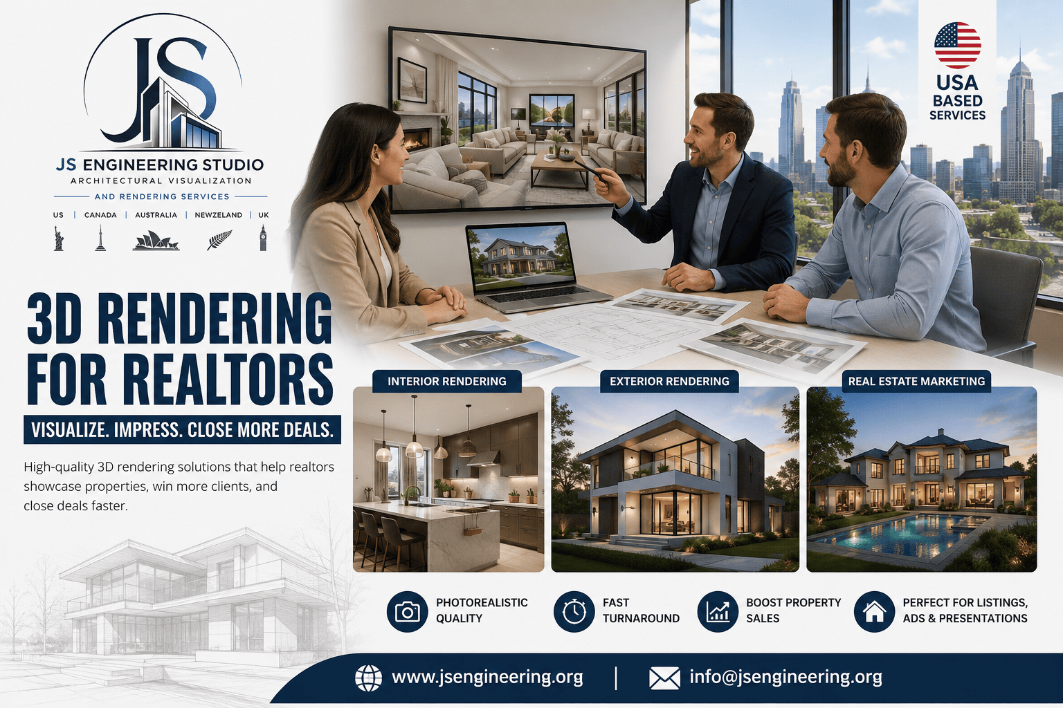 3D Rendering for Realtors