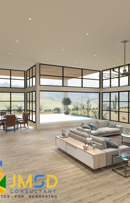 3D Room Rendering Interior Design Scottsdale AZ
