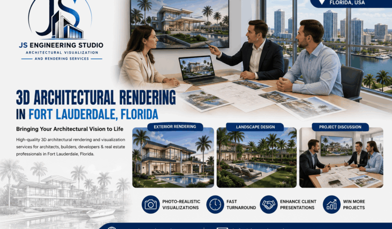 3D Architectural Rendering in Fort Lauderdale