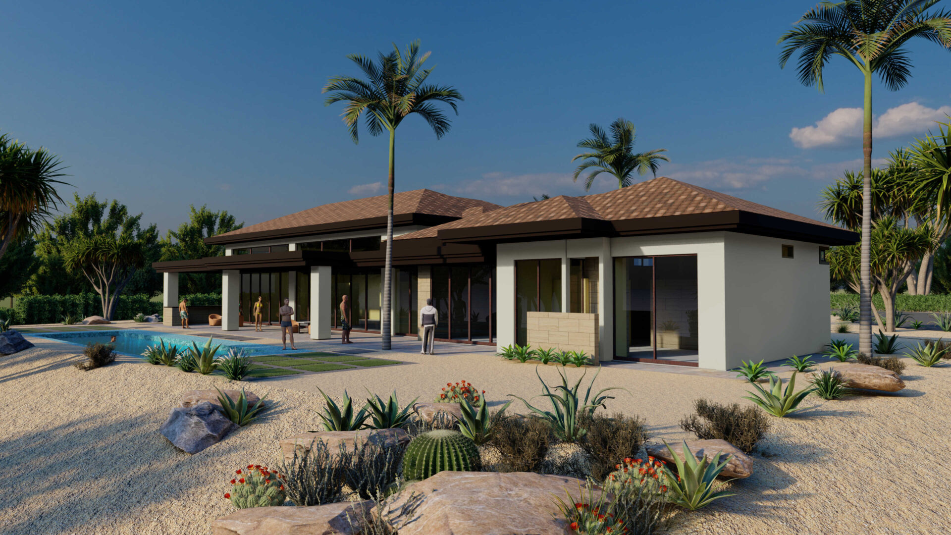 3D Exterior Rendering Louisville KY