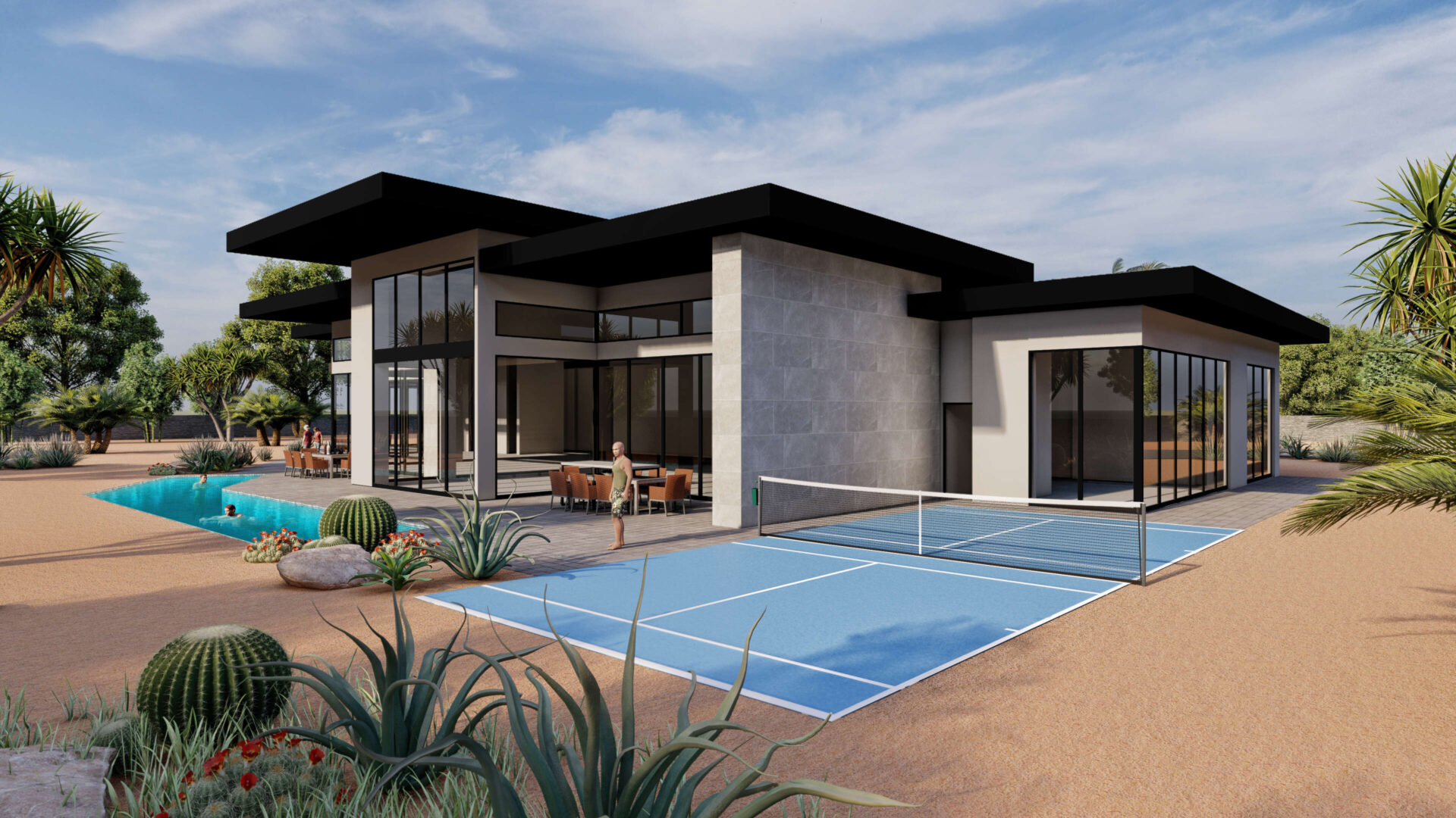 Custom Home Rendering in Mesquite NV | JS Engineering Studio