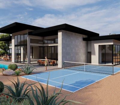 Photorealistic Custom Home Rendering in Mesquite NV for Real Estate Marketing