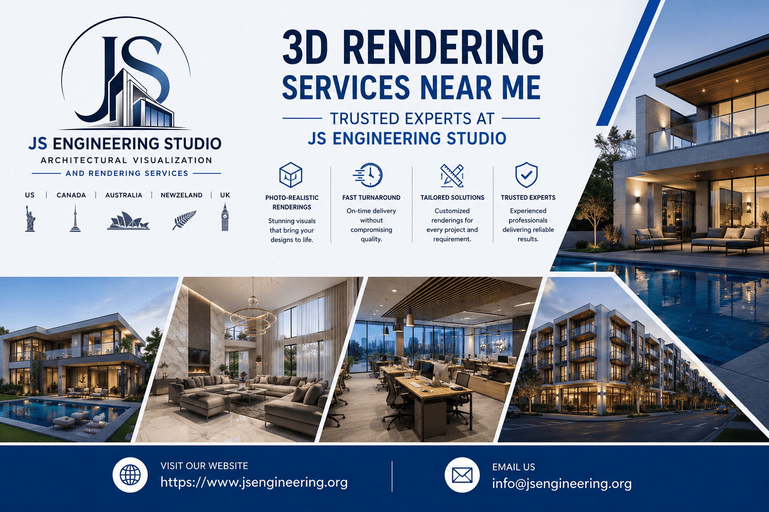 3D Rendering Services Near Me - JS Engineering Studio