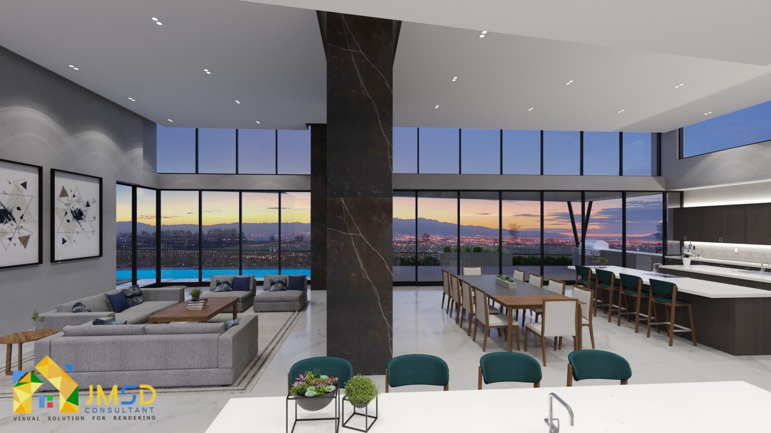 3D Visualization in Long beach CA - JS Engineering Interior Design