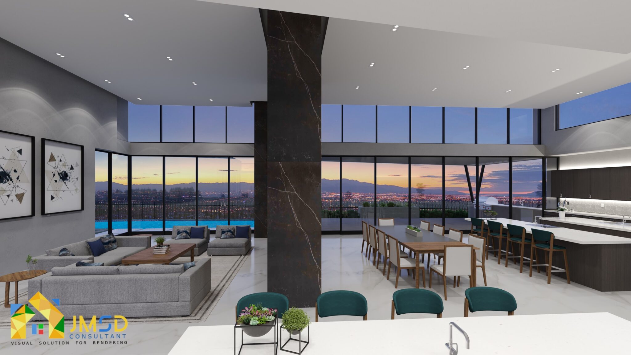 3D Visualization in Long beach CA - JS Engineering Interior Design