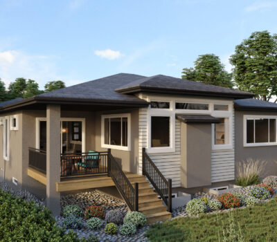 Custom Home Rendering in Colorado Springs, Colorado