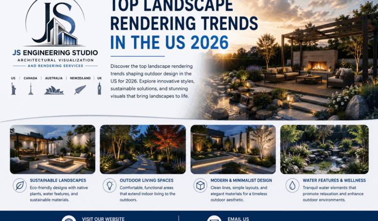 Top Landscape Rendering Trends in the US