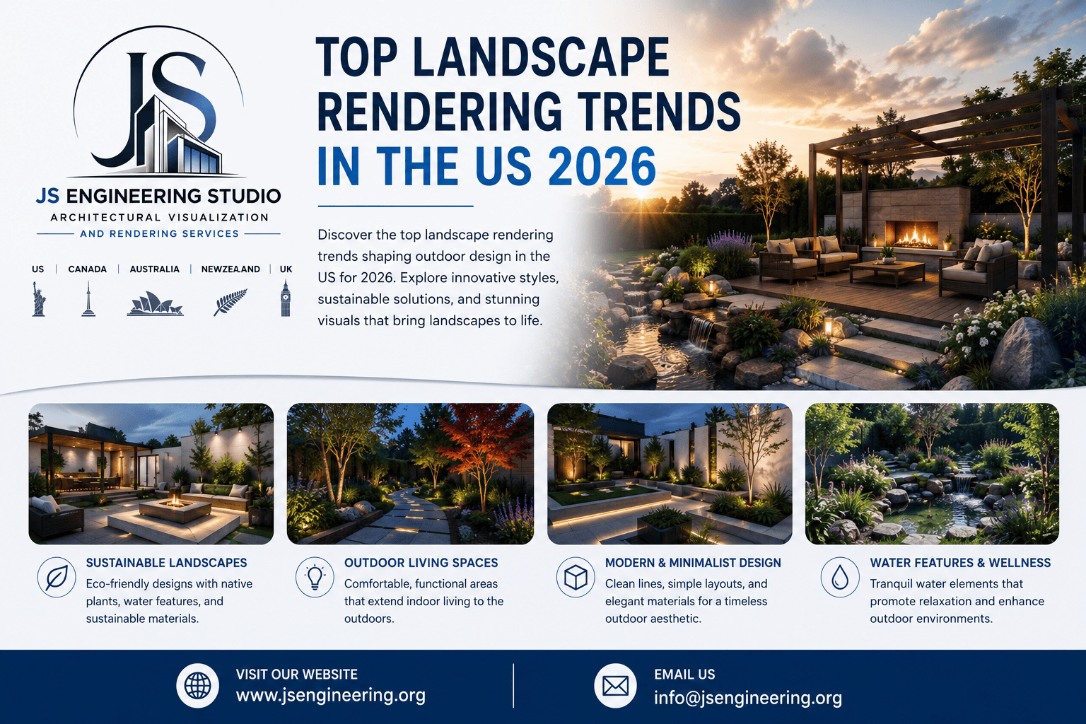 Top Landscape Rendering Trends in the US
