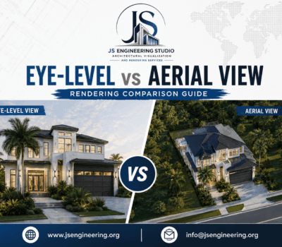 Eye-Level vs Aerial View Rendering: Which Perspective Works Best?