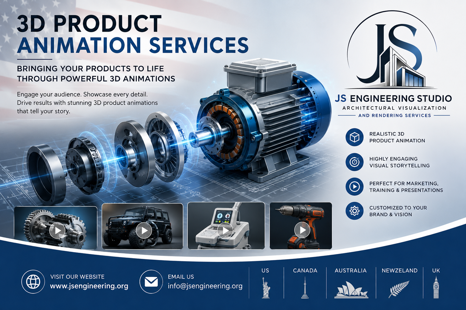 3D Product Animation Services