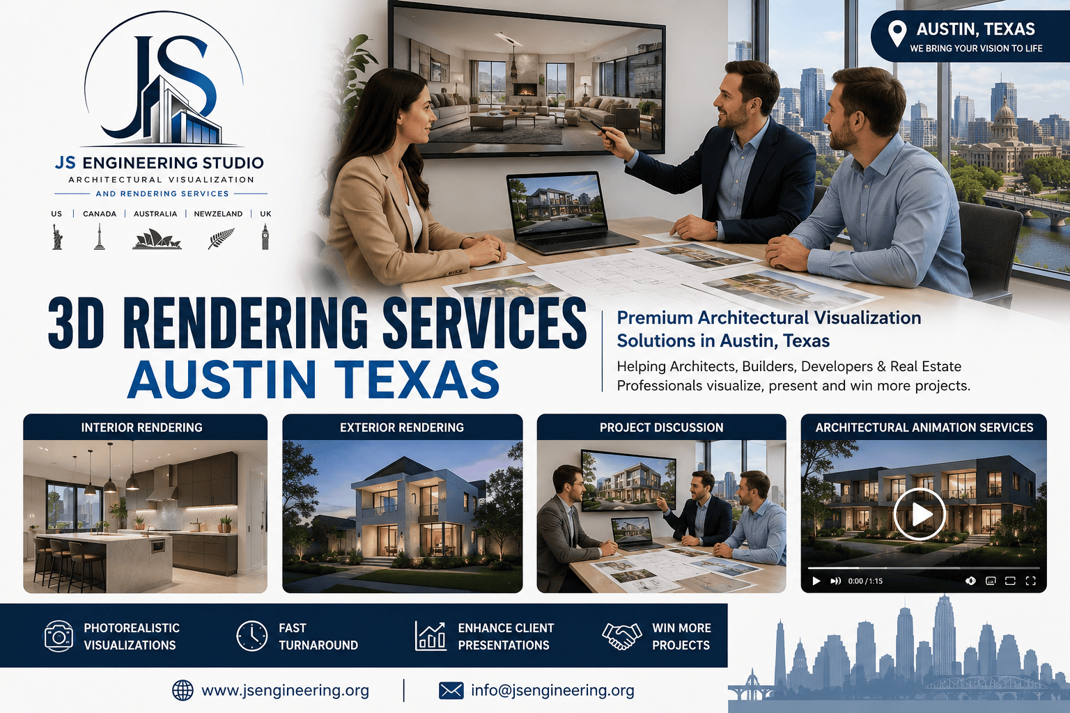 3D Rendering Services Austin Texas
