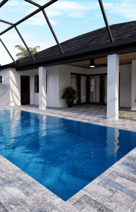 3D Swimming Pool Rendering Sarasota Florida