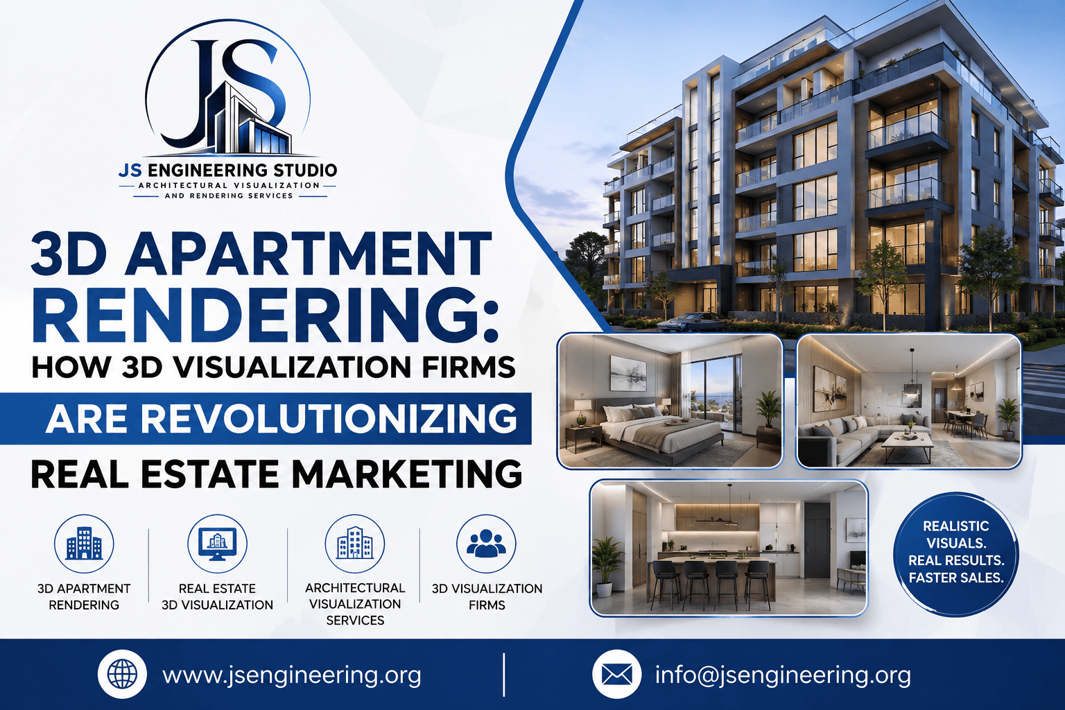 3D Apartment Rendering