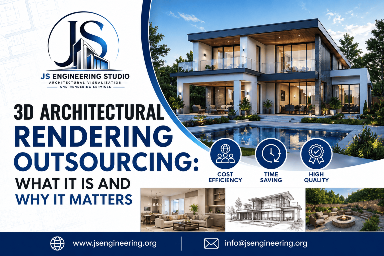 3D Architectural Rendering Outsourcing