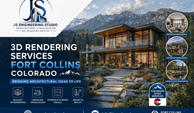 3D Rendering Services Fort Collins Colorado