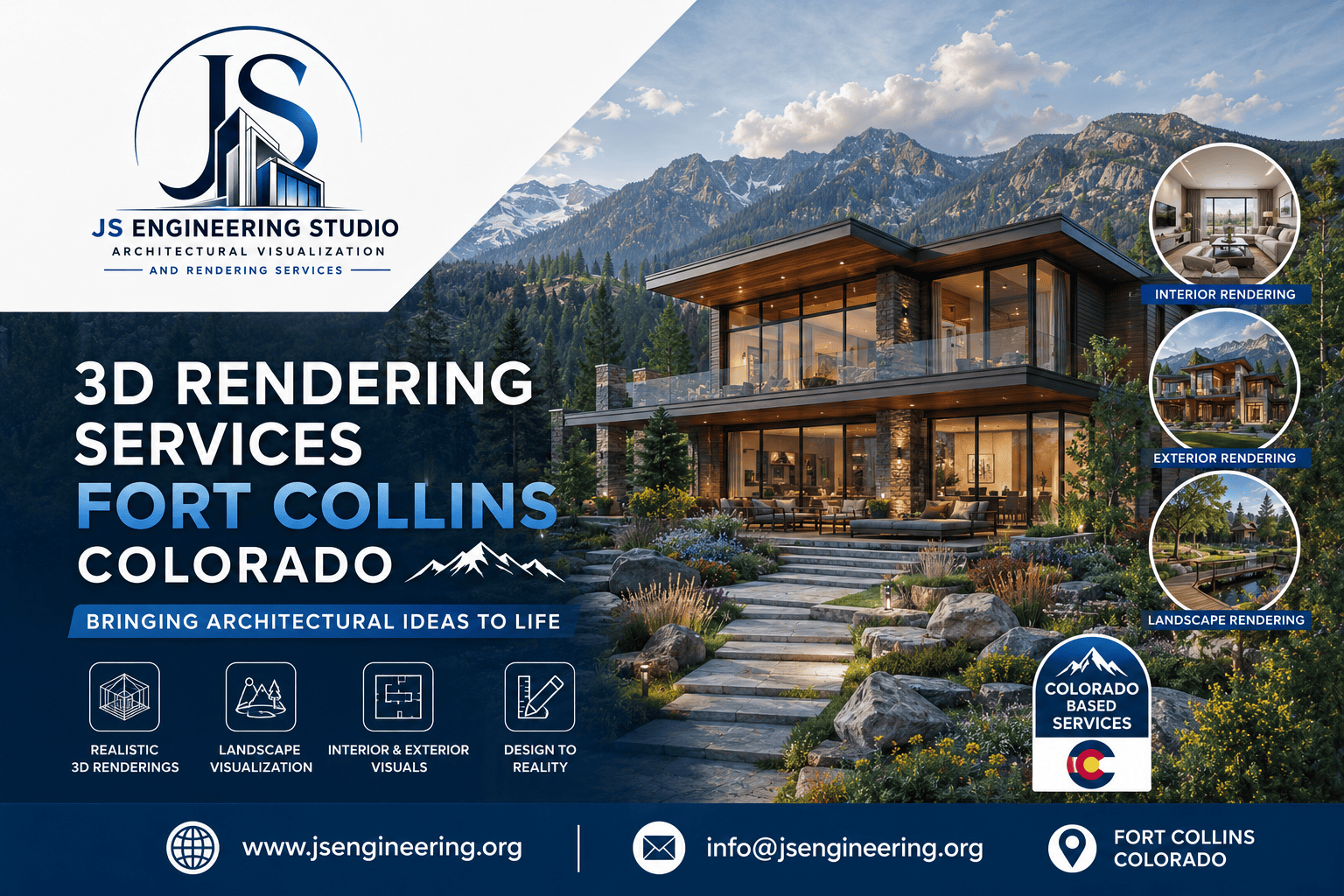 3D Rendering Services Fort Collins Colorado
