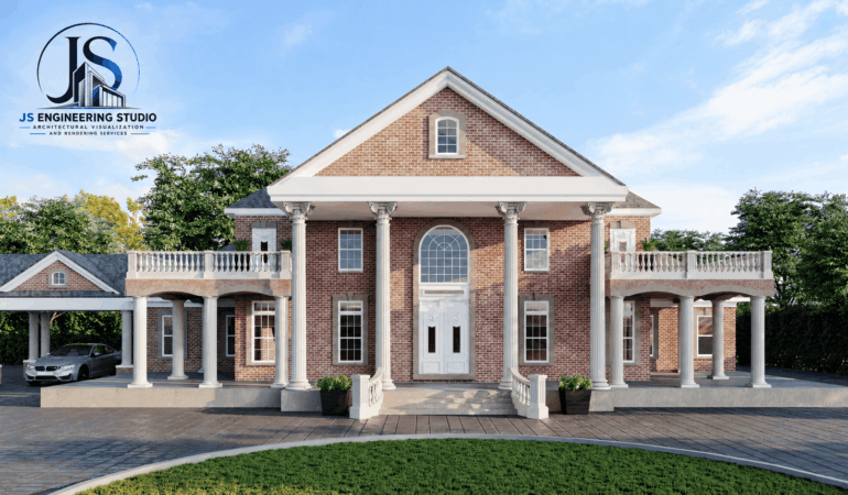 Architectural Rendering for New Construction ST Louis Missouri