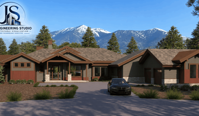 3D House Rendering Chandler Arizona Architectural Rendering Chandler Arizona