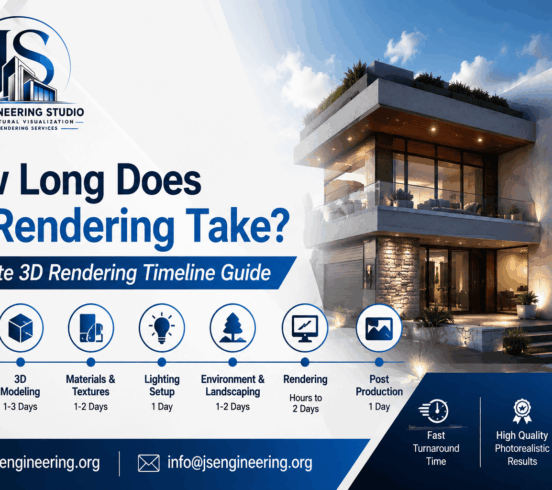 How Long Does 3D Rendering Take? Complete 3D Rendering Timeline Guide | JS Engineering Studio