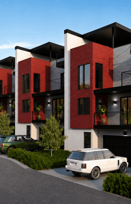Modern Residential Cluster Housing Rendering Services in Denver, Colorado