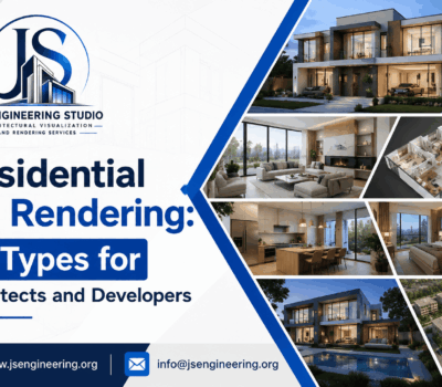 Residential 3D Rendering: 10 Types for Architects and Developers