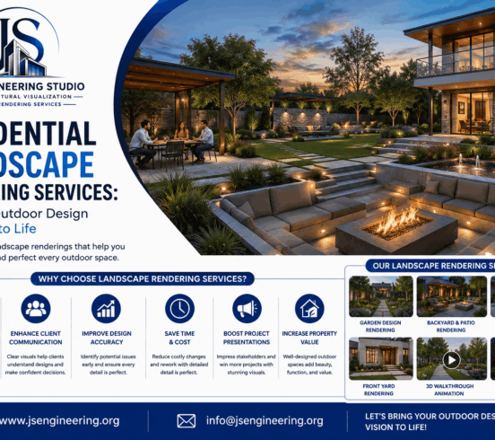 Residential Landscape Rendering Services