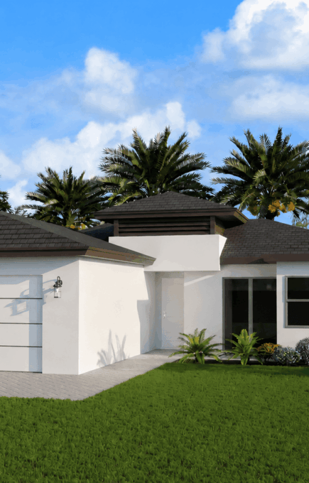 3D Exterior Rendering Perspective in Naples, Florida