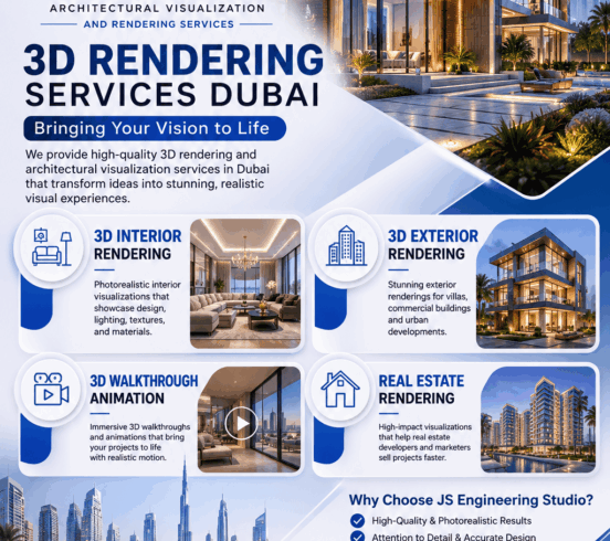 3D Rendering Services Dubai UAE | JS Engineering Studio