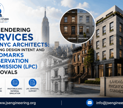3D Rendering Services for NYC Architects: Bridging Design Intent and Landmarks Preservation Commission (LPC) Approvals