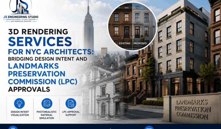 3D Rendering Services for NYC Architects - JS Engineering Studio