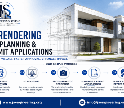 3D Rendering for Planning and Permit Applications: Simplify Approvals with Photorealistic Visualizations