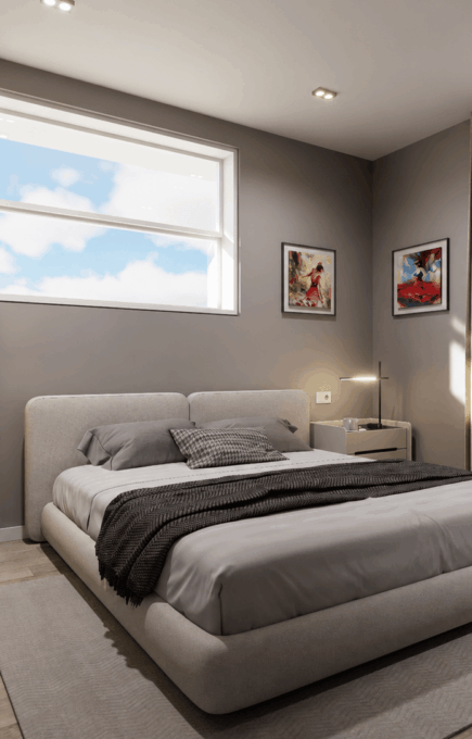 San Diego Bedroom Interior Visualization Concept