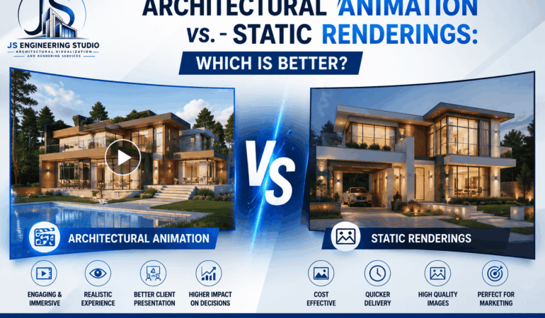 Architectural Animation vs Static Renderings