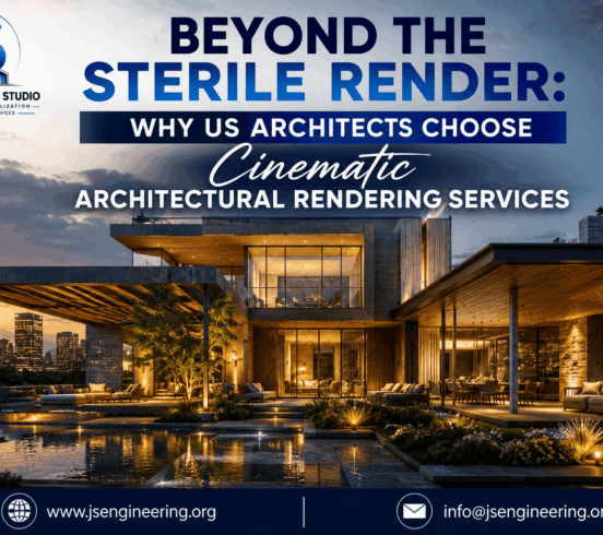 Cinematic Architectural Rendering for US Architects