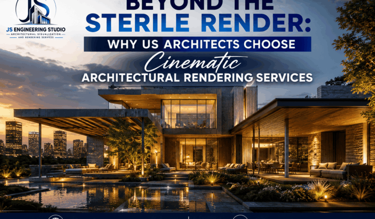 Cinematic Architectural Rendering for US Architects