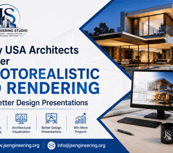 Why USA Architects Prefer Photorealistic 3D Rendering | JS Engineering Studio